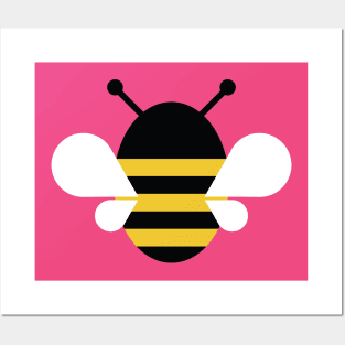 Cute Bee Posters and Art